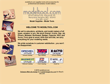 Tablet Screenshot of modeltool.com